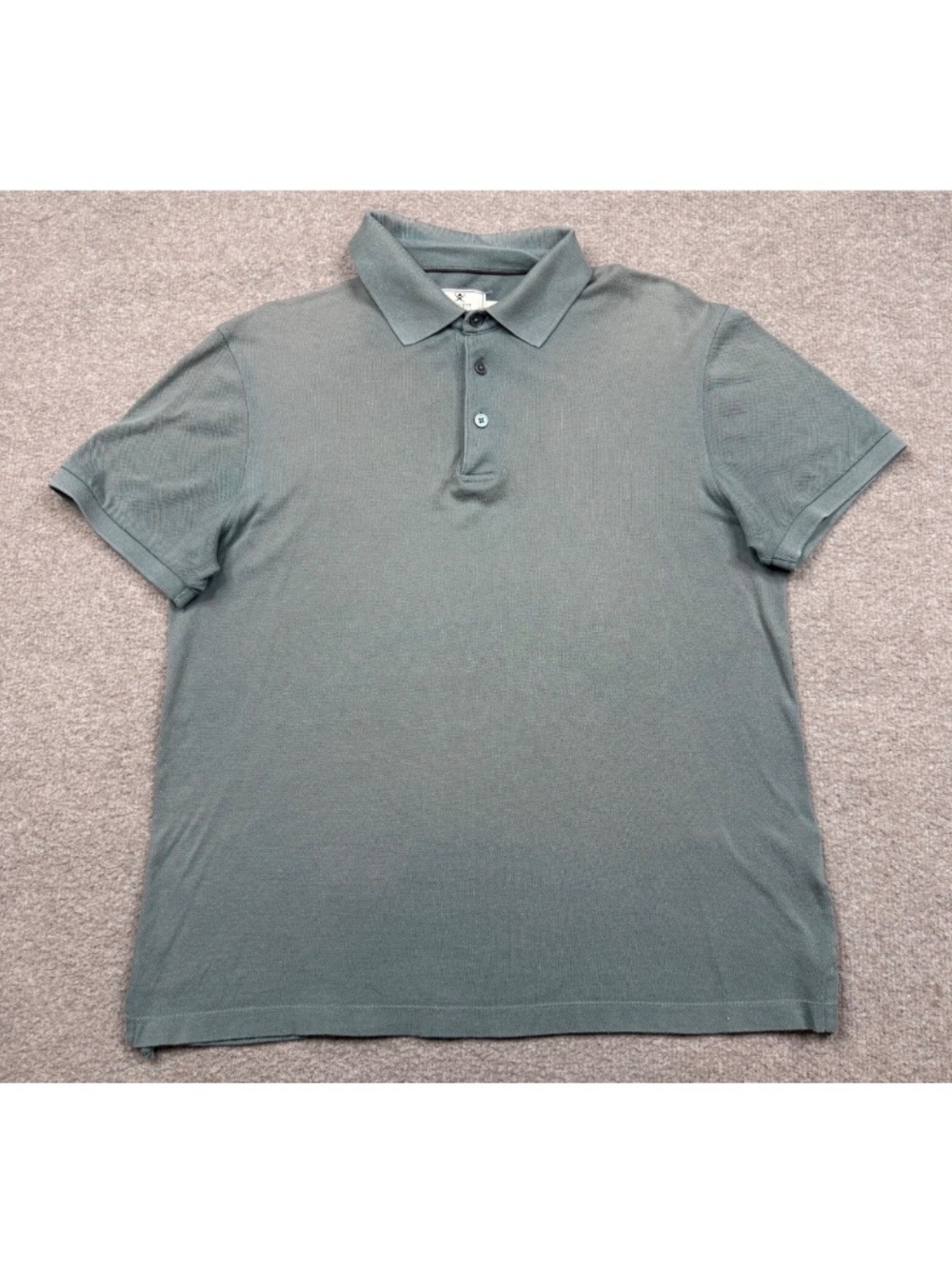 Hackett Mayfair Men's Polo Shirt Size M Green Short Sleeve Collared Golf Preppy